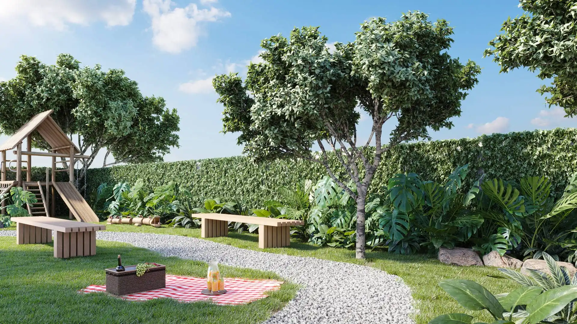 Imagem da brinquedoteca do empreendimento